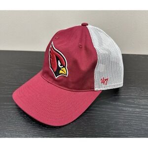 '47 Brand NFL Arizona Cardinals Logo Red Adult Adjustable Hat Cap One Size